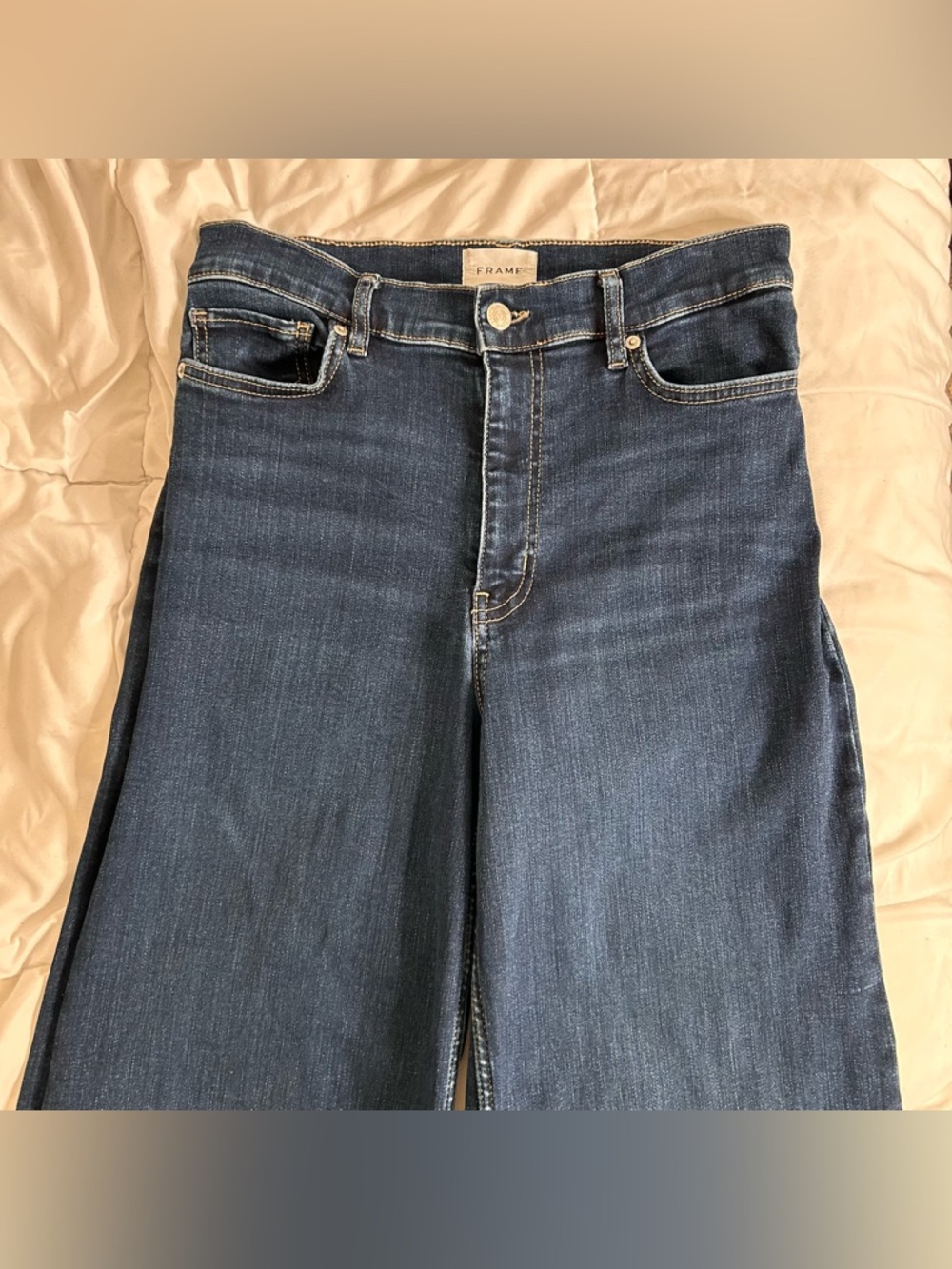 Frame Le Slim Palazzo jeans Parkway 30 - Picture 3 of 16